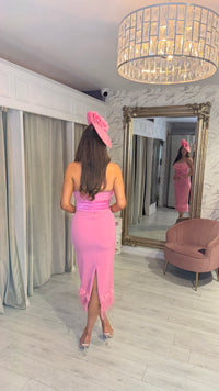 “Aimee” Dress in dusky Pink