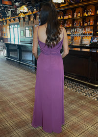 “Jodie” Bridesmaid Dress In Wildberry