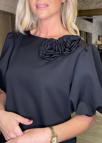 "Emery" Dress In Black