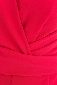 “Bridget” Jumpsuit In Red