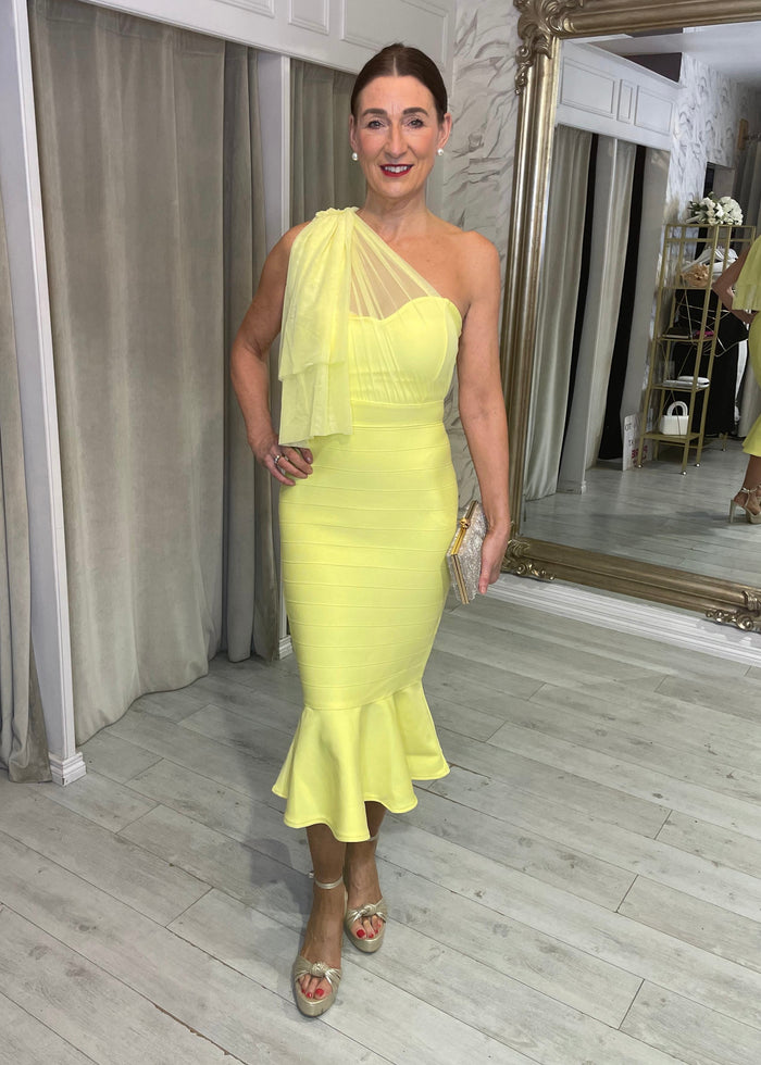“Kennedy” Dress In Yellow