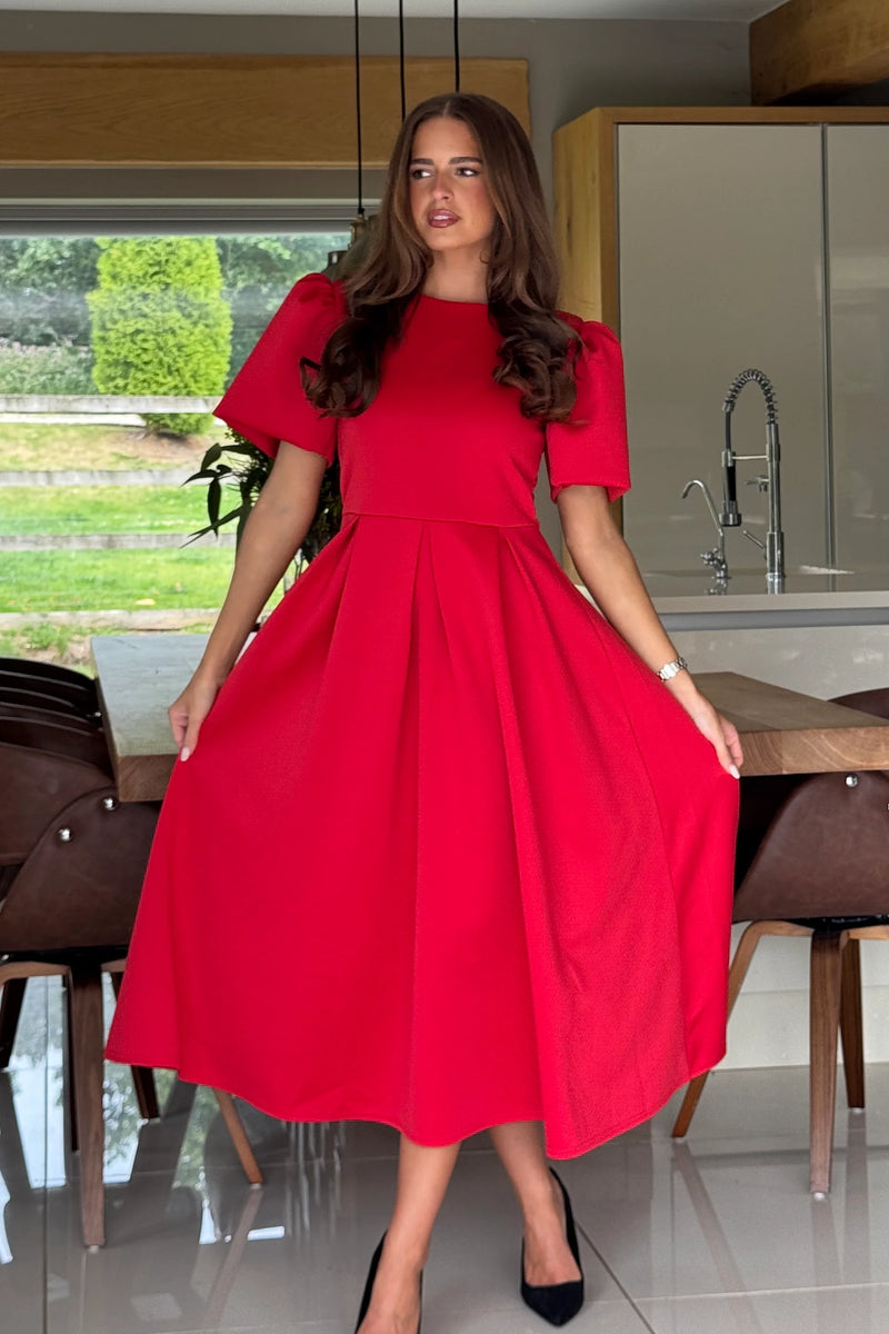“Elowin” Dress In Red