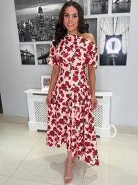 “Francesca” Dress In Floral Print