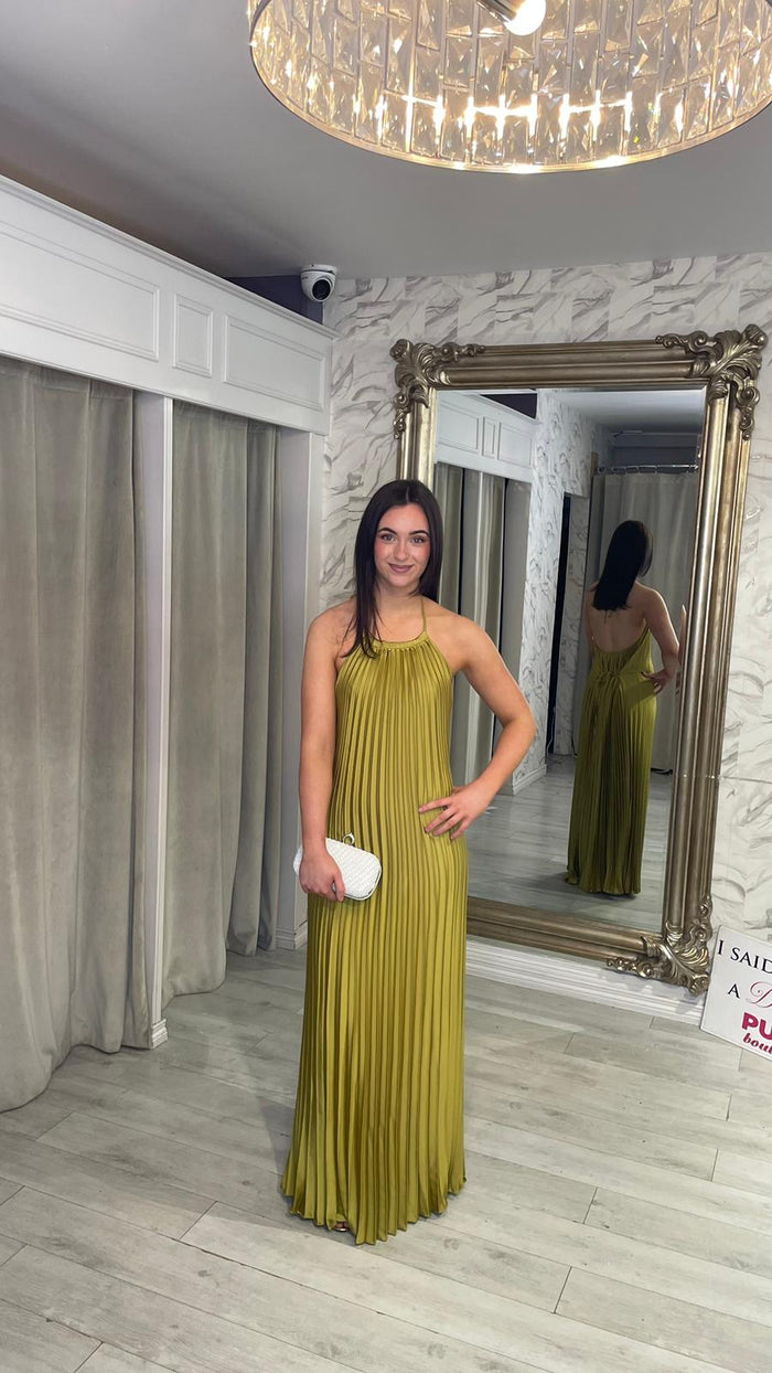 "Vean" Dress In Mustard