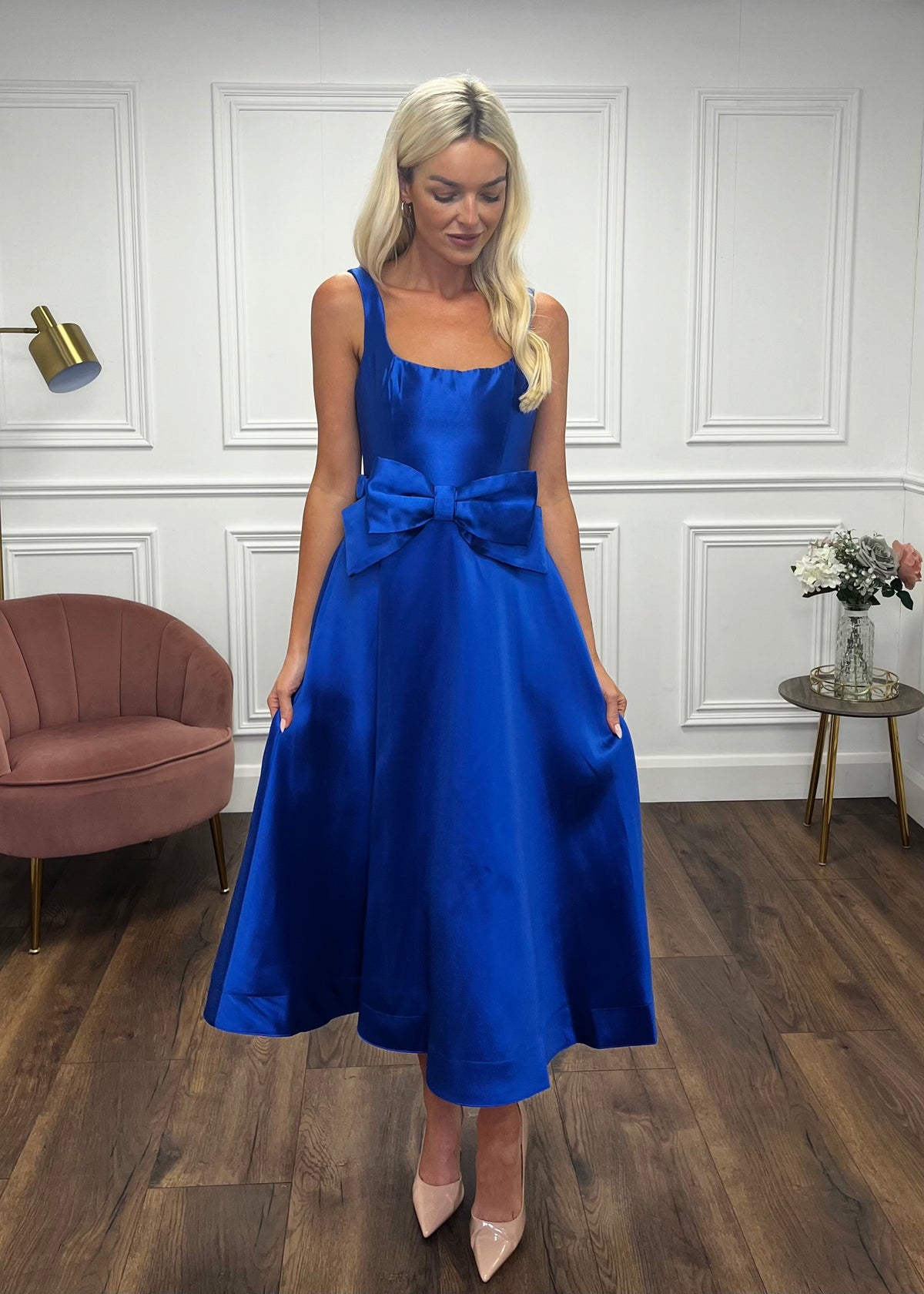 “Aria” Dress In Royal Blue