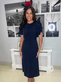 “Aileen” Dress In Navy