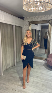 “Georgina” in navy