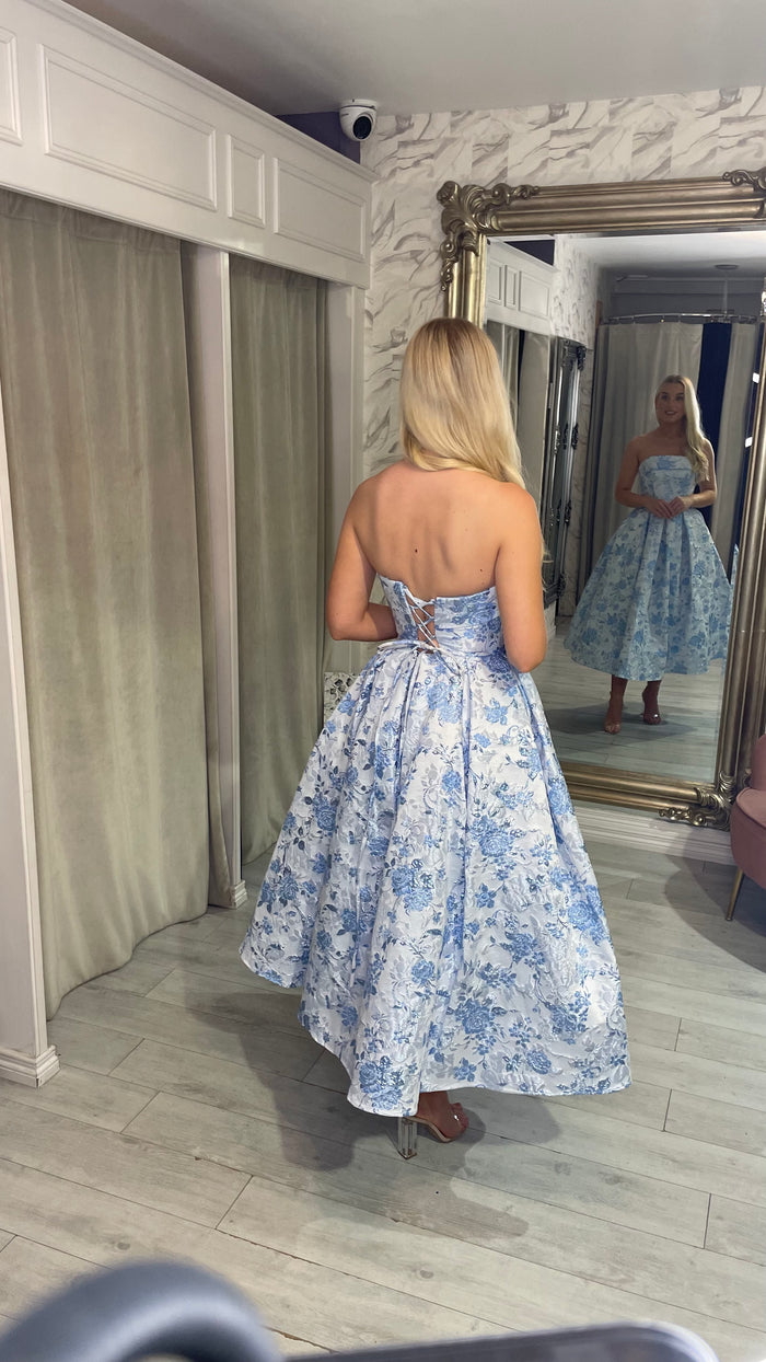 Ellie Dress in Blue