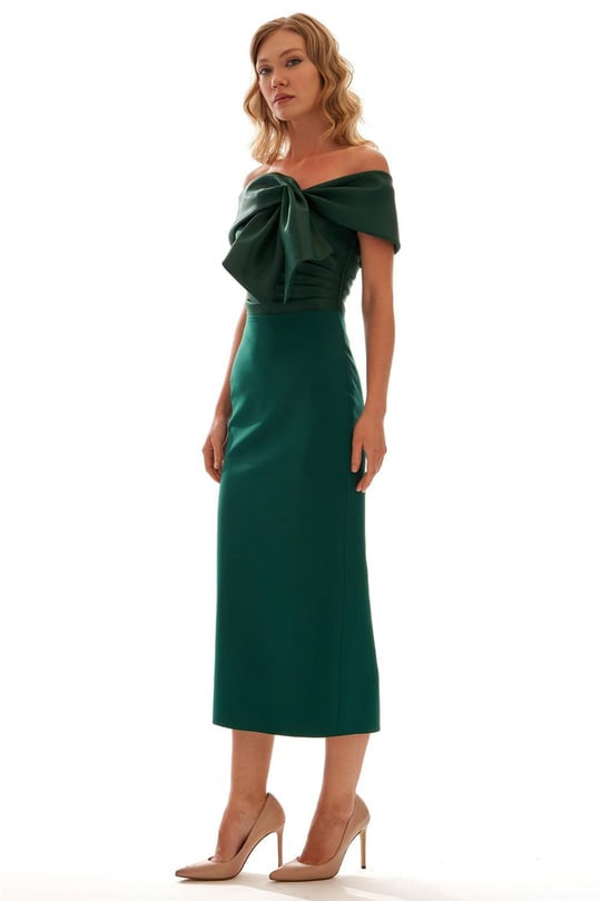 “Savannah” Dress In Green