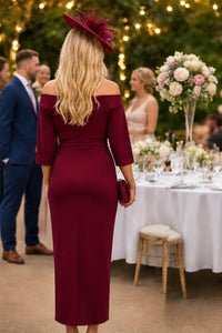“Elsa” In burgundy