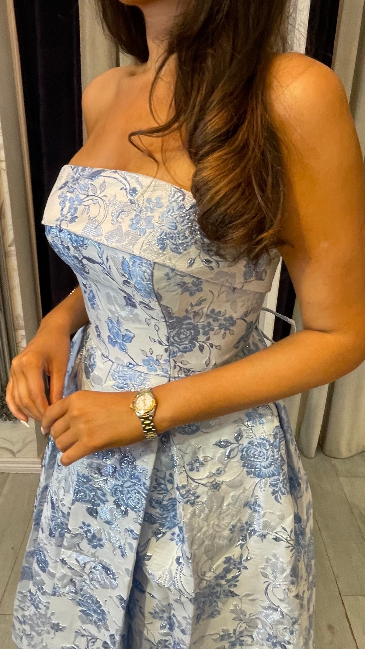 Ellie Dress in Blue
