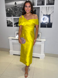 “Samira” Dress In Yellow