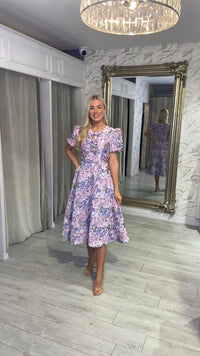 "Priya" Dress In Lilac (Pre-Order)