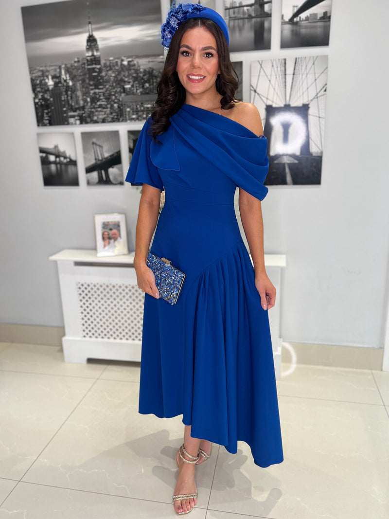 “Francesca” Dress In Royal