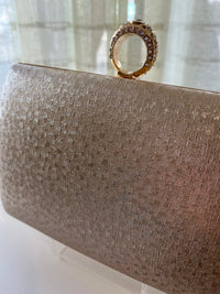 "Paisley" Handbag In Gold