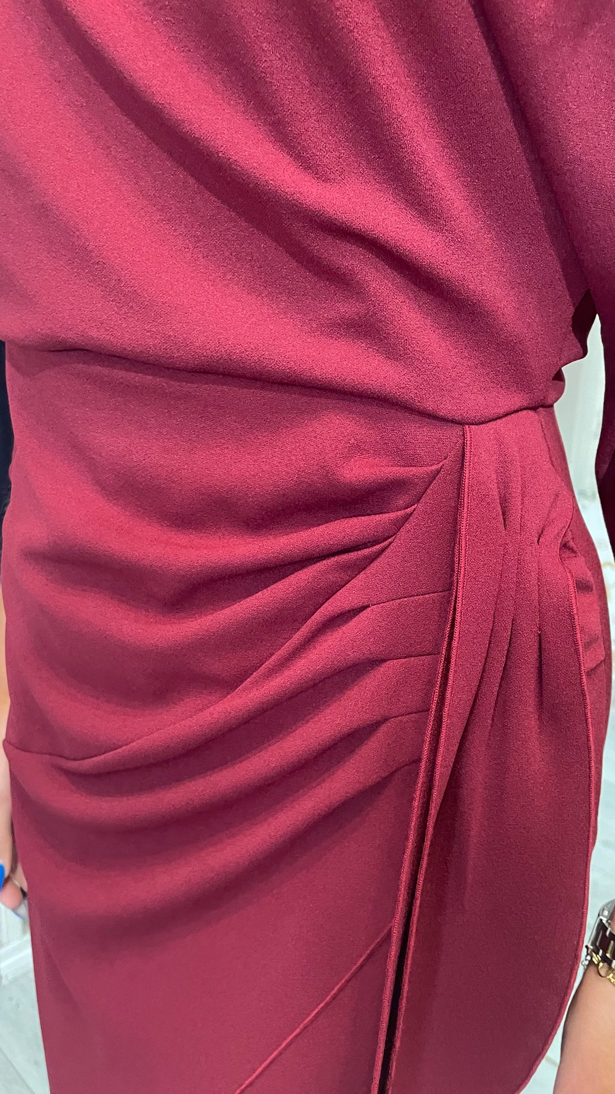 “Elsa” In burgundy