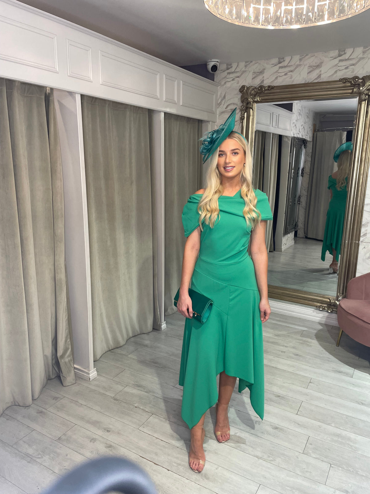 Toni dress in Green