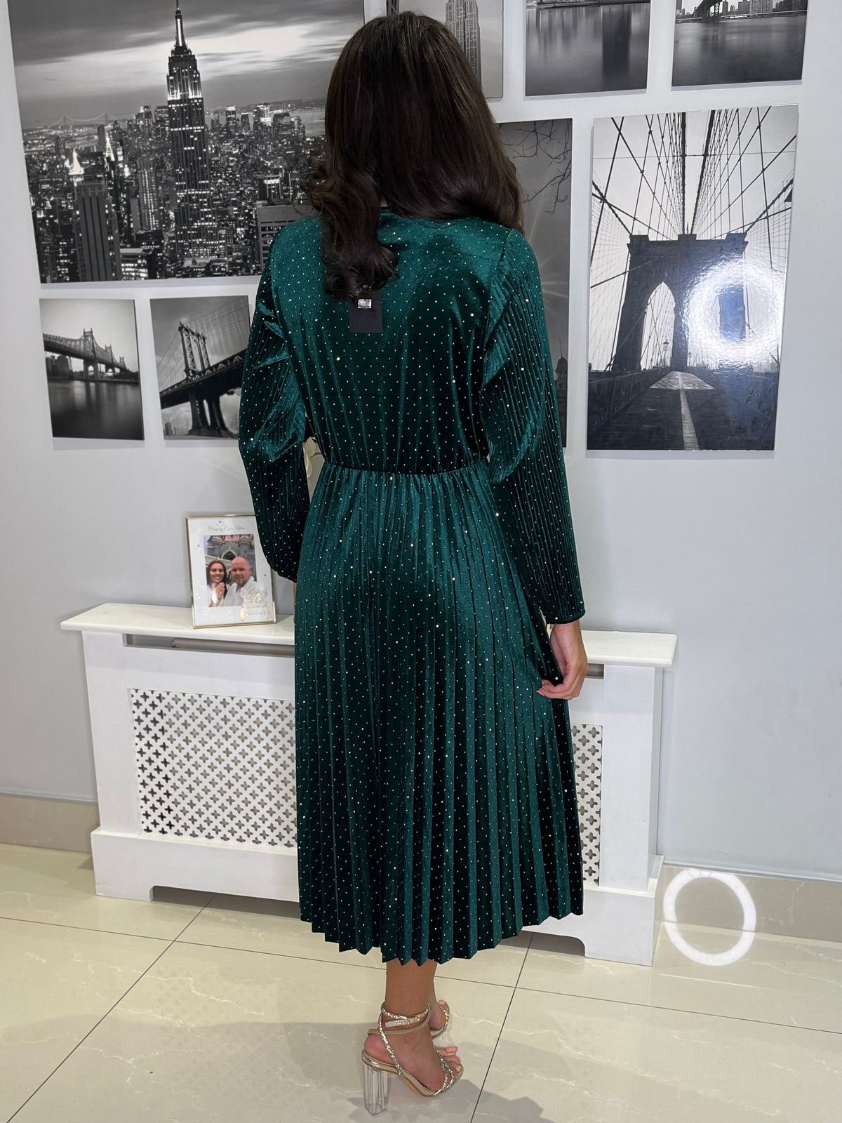 “Piper” Dress In Green