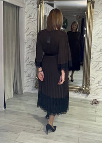 “Angie” Dress In Brown