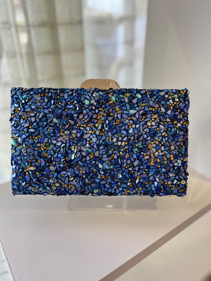 "Kayla" Handbag In Blue
