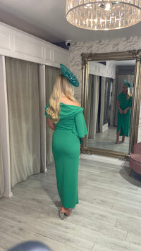 Freya dress in green