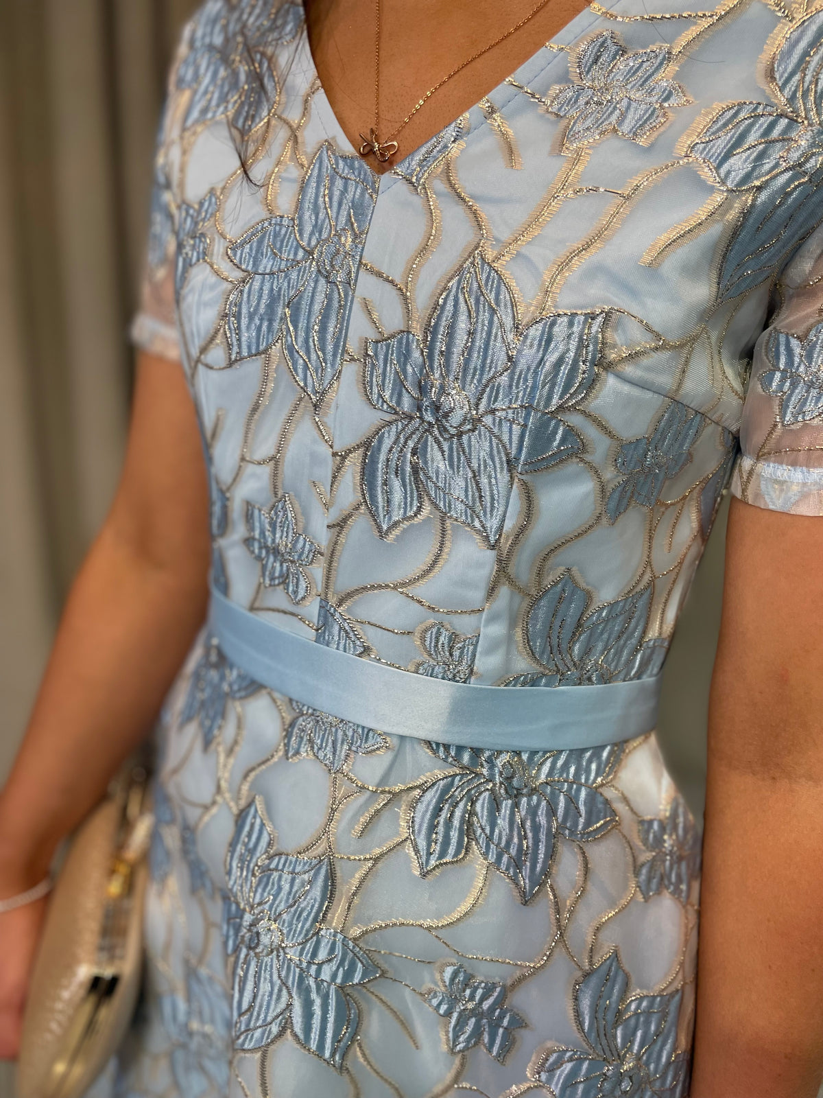 “Hollie” Dress In Blue