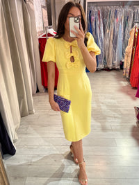 “Perri” Dress In Yellow