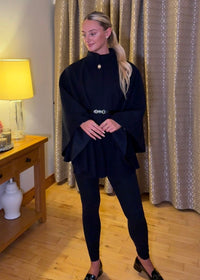 “Nelly” Cape In Navy