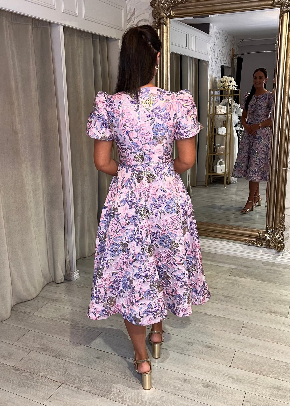 "Priya" Dress In Lilac