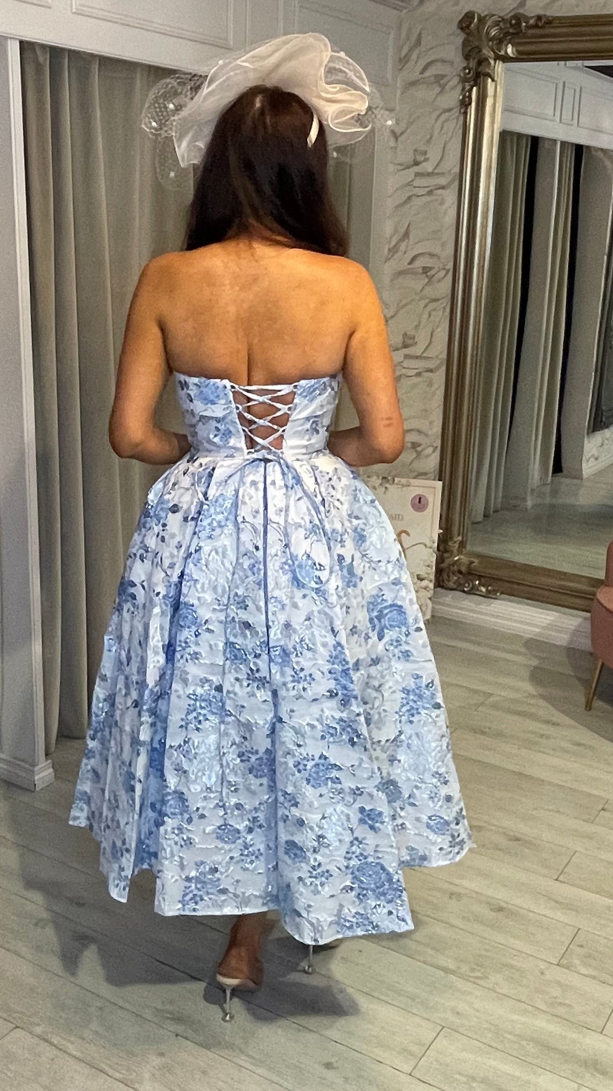 Ellie Dress in Blue