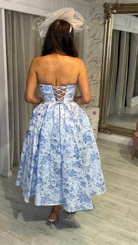 Ellie Dress in Blue