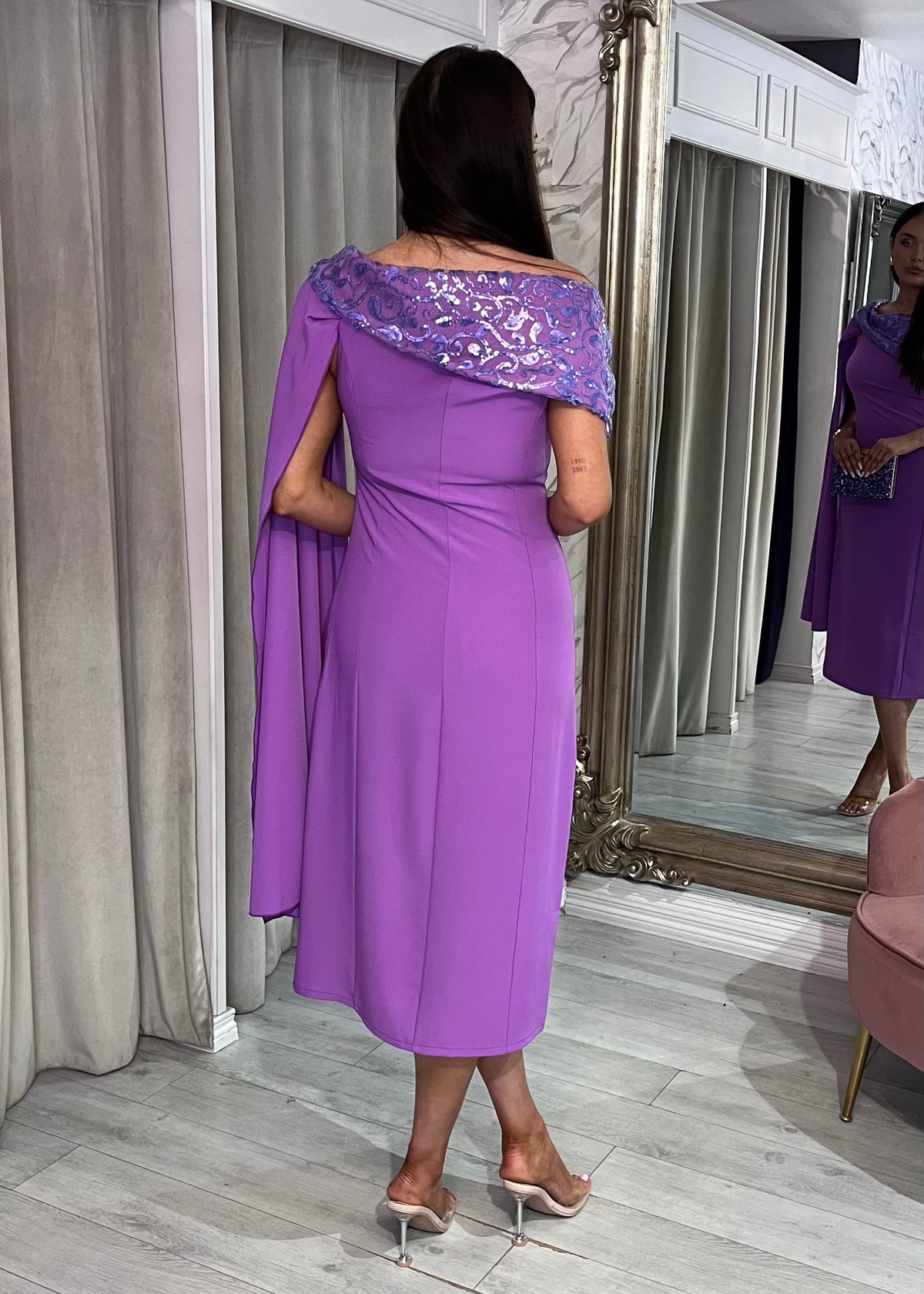 “Jasper” Dress in Purple