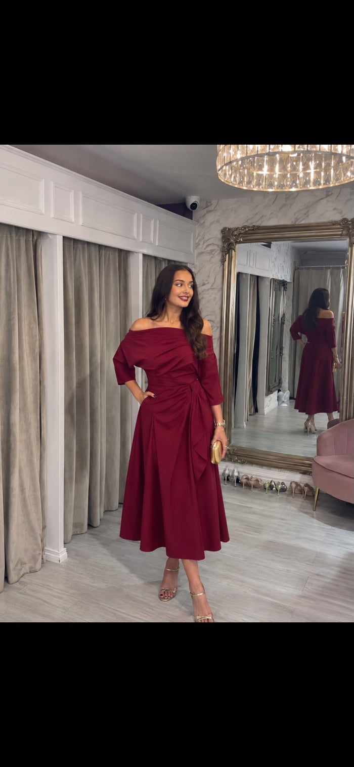 “Betty” in Burgundy