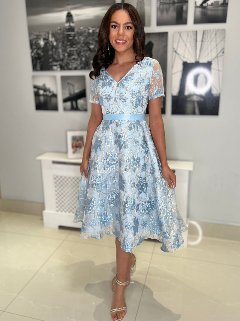 “Hollie” Dress In Blue