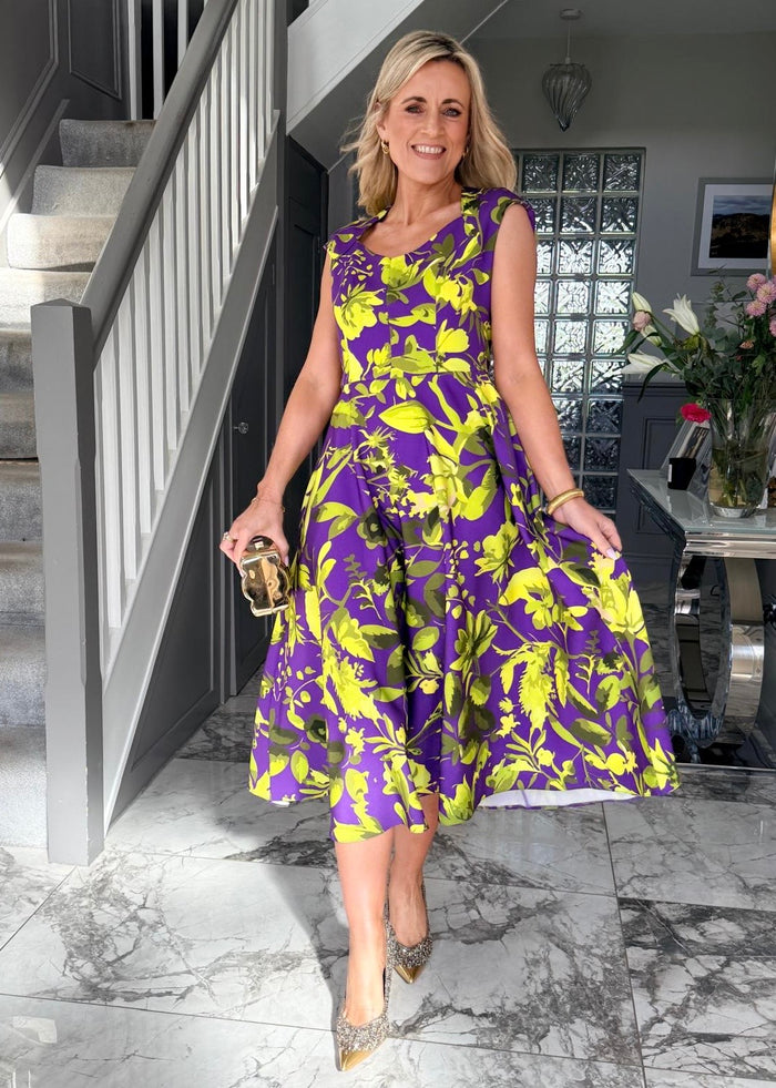 "Zara" Multi Print Dress