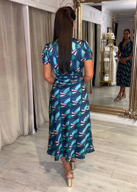 “Kelly” Dress Multi Print