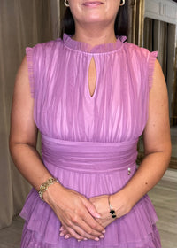 "Valentina " Dress In Light Purple