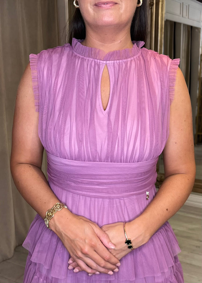 "Valentina " Dress In Light Purple