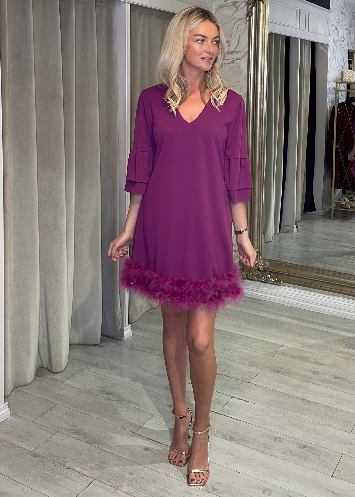 "Elliana" Dress In Pink