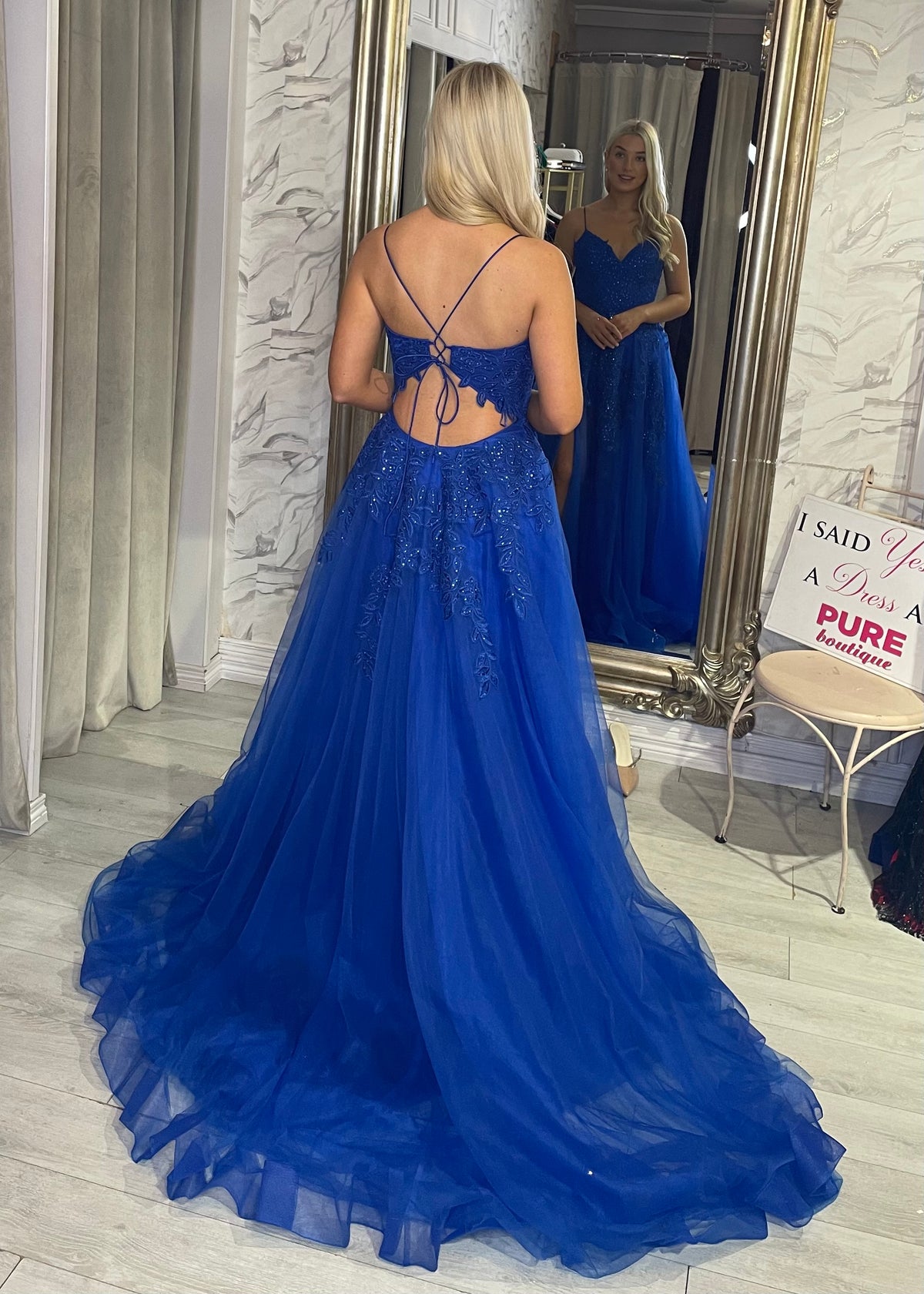 Royal Ballgown With Embroidery Detail