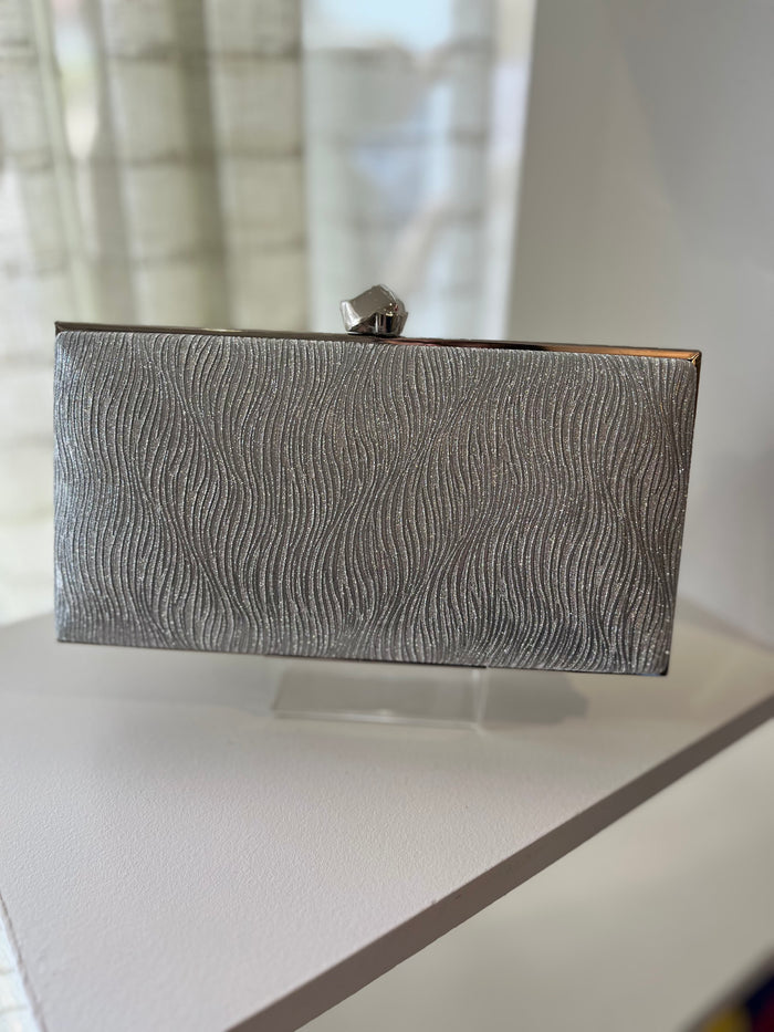 "Remi" Handbag In Silver