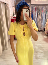 “Perri” Dress In Yellow