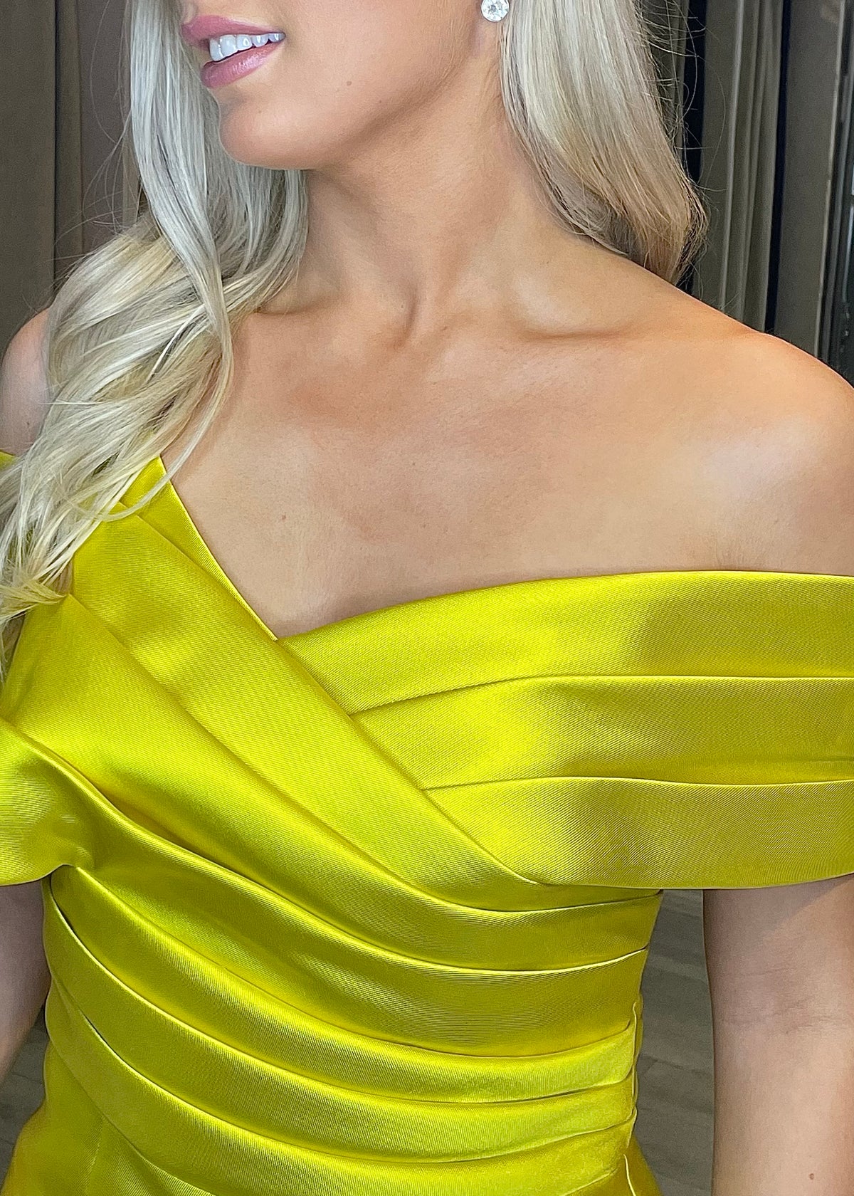 “Samira” Dress In Yellow