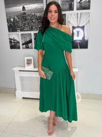 “Francesca” Dress In Green