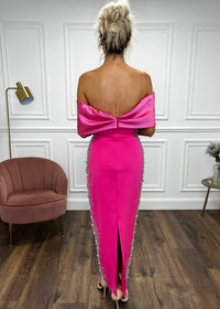 "Isabella" Dress In Pink