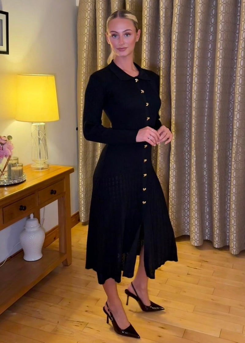 “Rita” Dress In Black