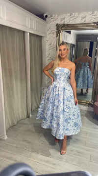 Ellie Dress in Blue