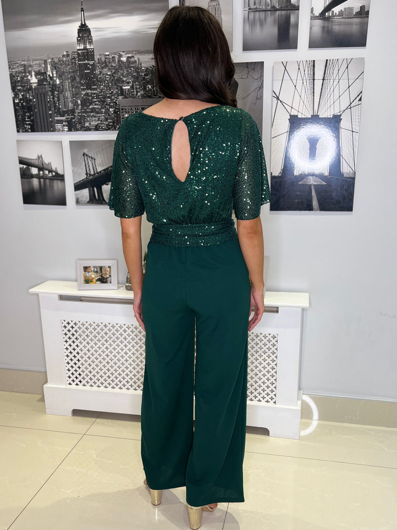 “Críoa” Jumpsuit In Green