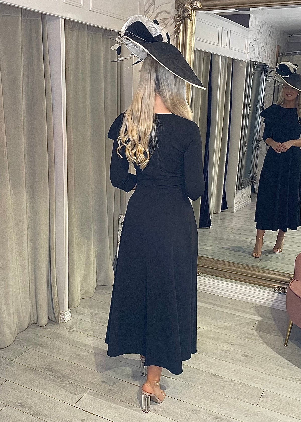 “Lottie” Dress In Black