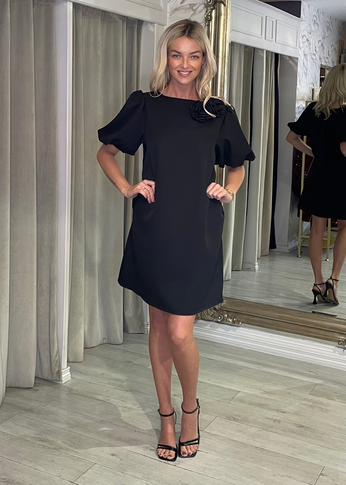 "Emery" Dress In Black